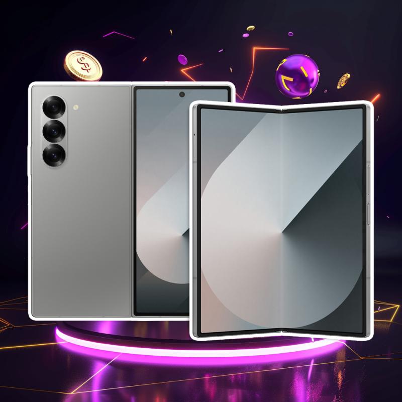 Samsung Galaxy Z Fold6 — 12GB RAM, 512GB, Silver Shadow