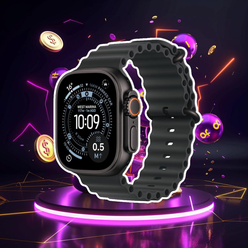 Apple Watch Ultra 3 — GPS + Cellular, 49mm, Black Titanium